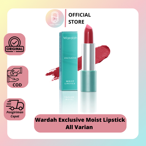 QEILA - Wardah Exclusive Moist Lipstick All Varian | 100% BPOM