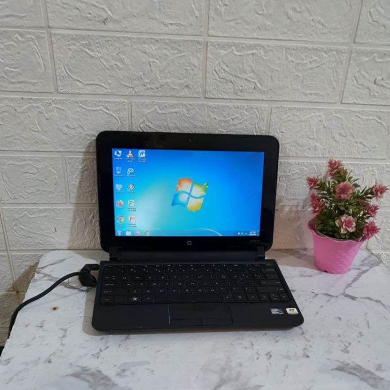 HP COMPAQ MINI CQ10 | RAM 2/160GB | LAYAR 10&quot; | SECOND NO MINUS