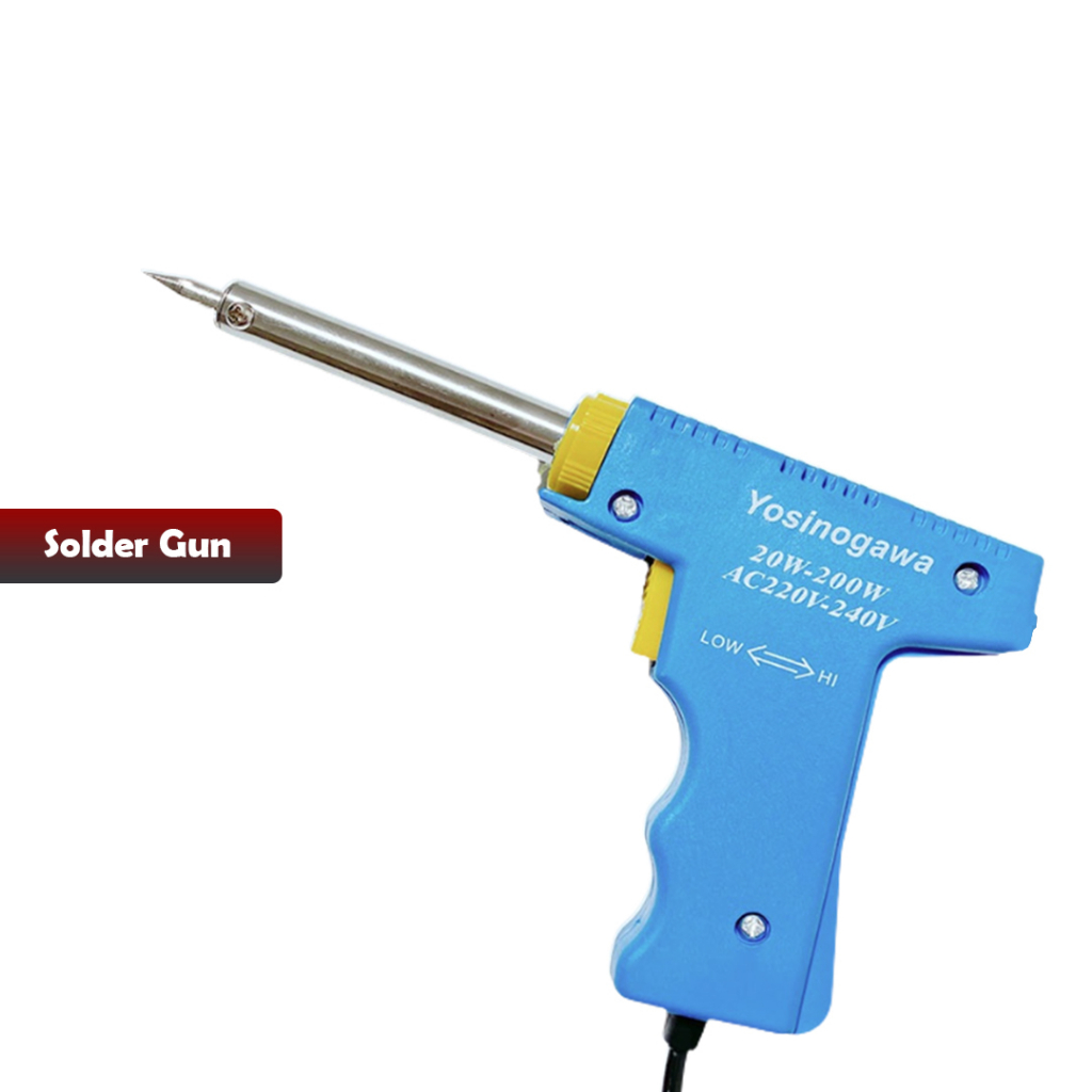 SOLDER PISTOL TEMBAK ELECTRIC SOLDERING GUN LOW HIGH VOLTAGE-GJ1031-YOSINOGAWA