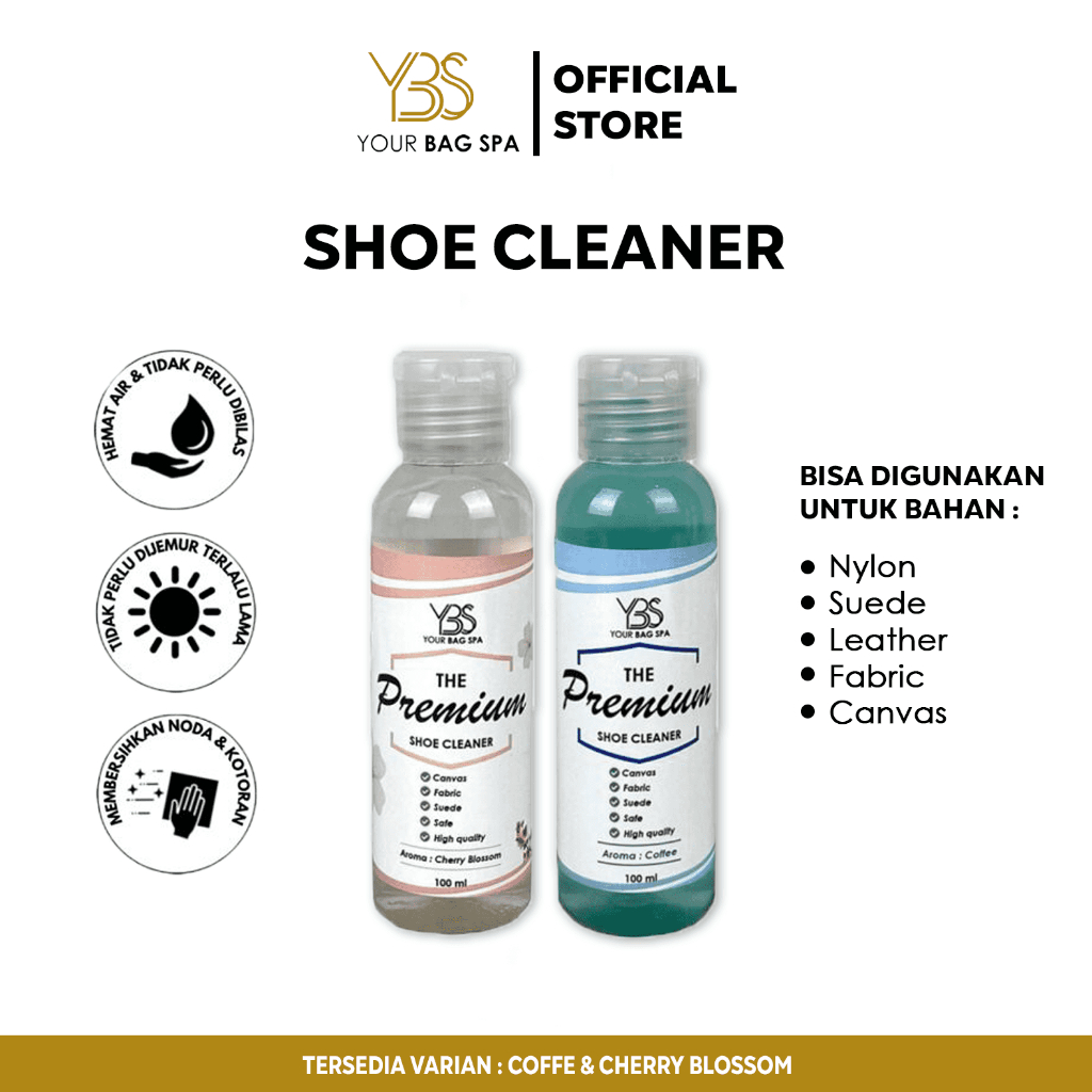 Premium Shoe Cleaner Your Bag Spa | Sabun Cuci Pembersih Sepatu Kotor