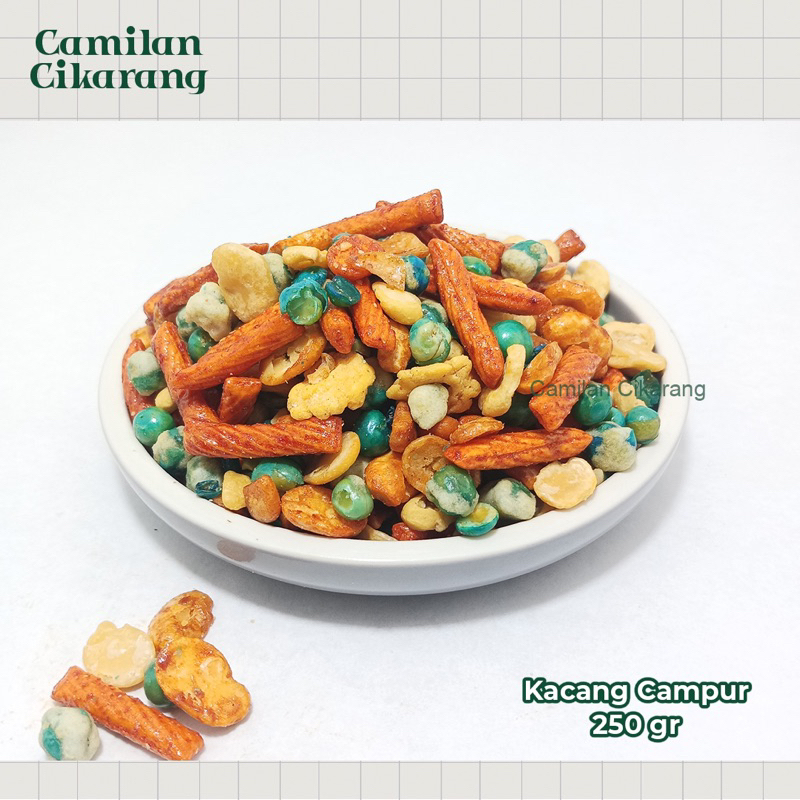 

KACANG CAMPUR 250GR KEMASAN STANDING POUCH