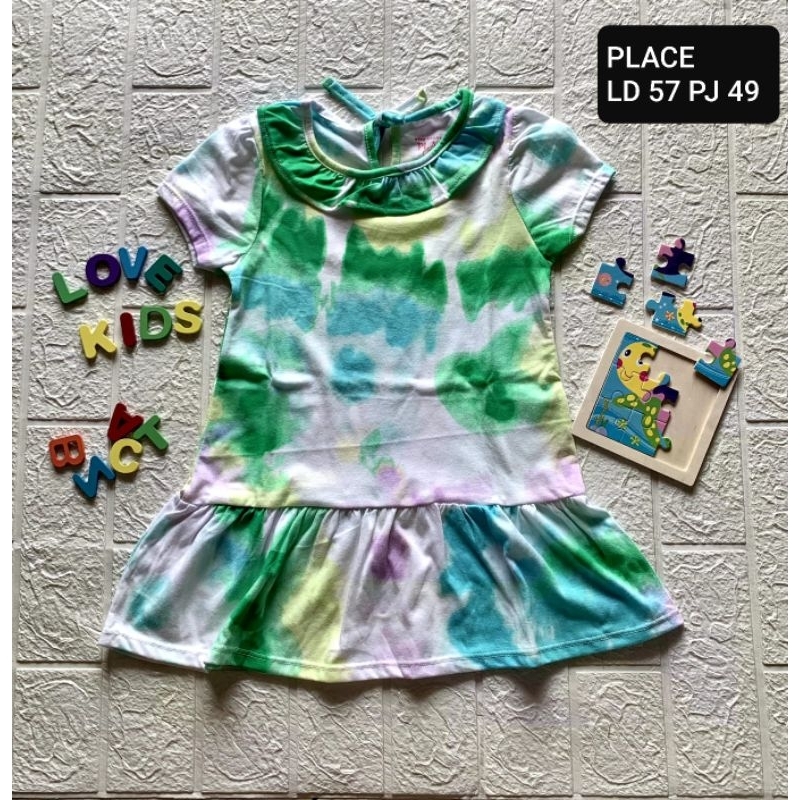PLACE DRESS ANAK PEREMPUAN