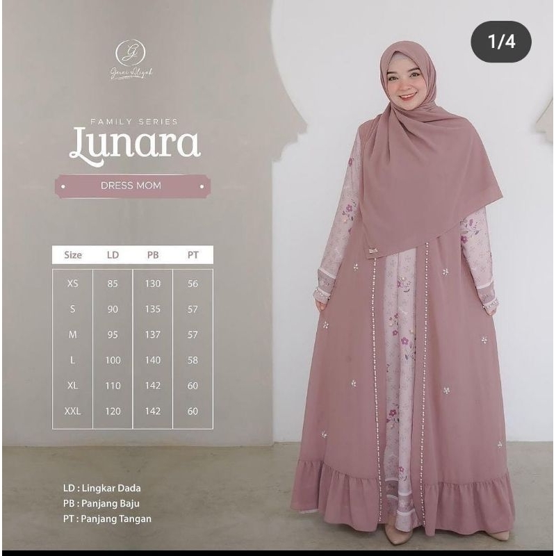 LUNARA FAMILY SERIES PRELOVED BY GERAI ALIYAH