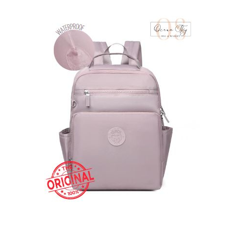 Ocean Sky - Tas ransel COLORFUL CAT 8803 Original Import Nylon waterproof