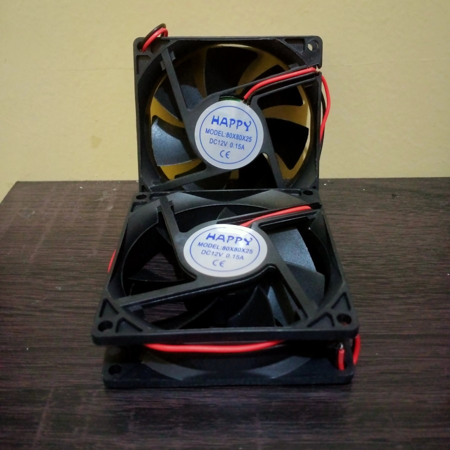 Fan Cooler Kipas Pendingin Pc Komputer dc 12volt 8cm