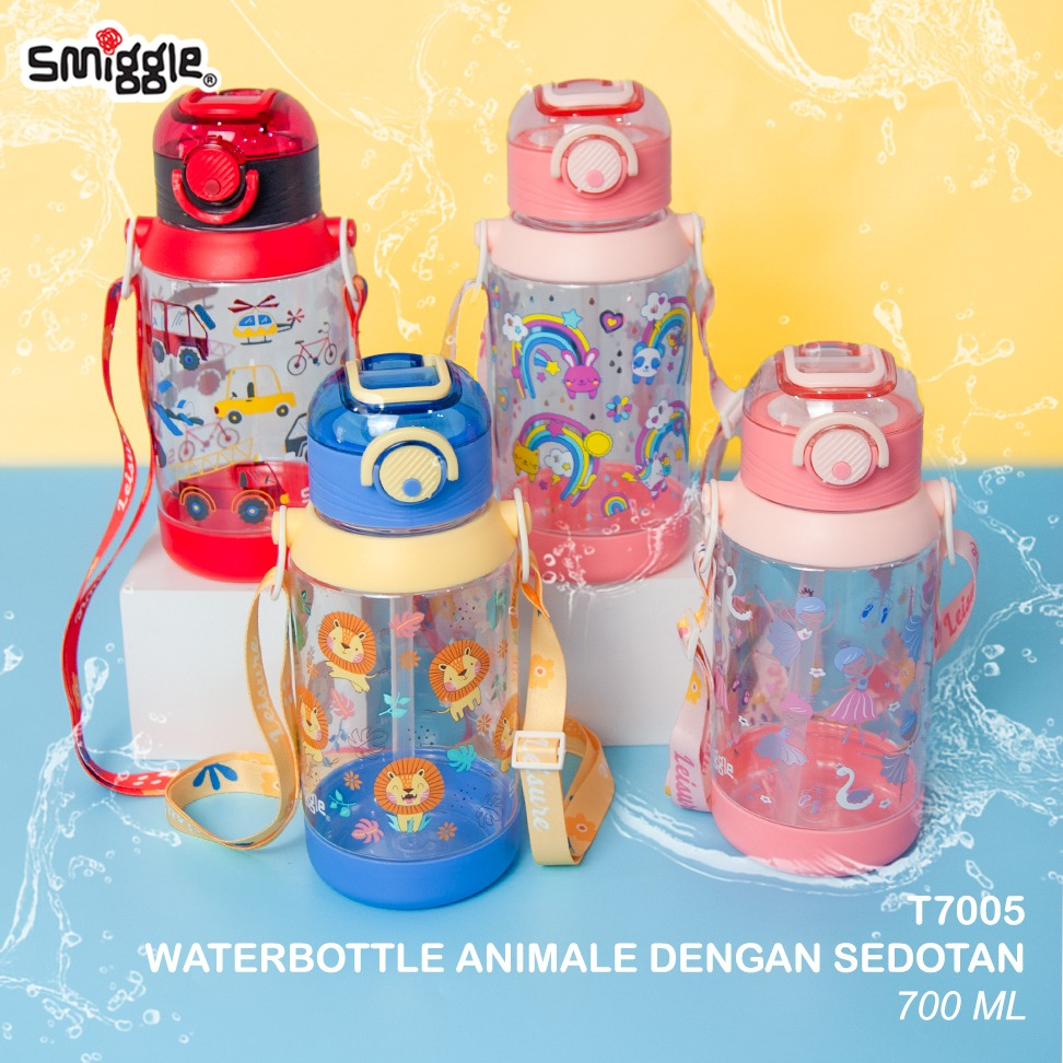 BOTOL MINUM SMIGGLE T7005/BOTOL MINUM ANAK KARAKTER 700ML