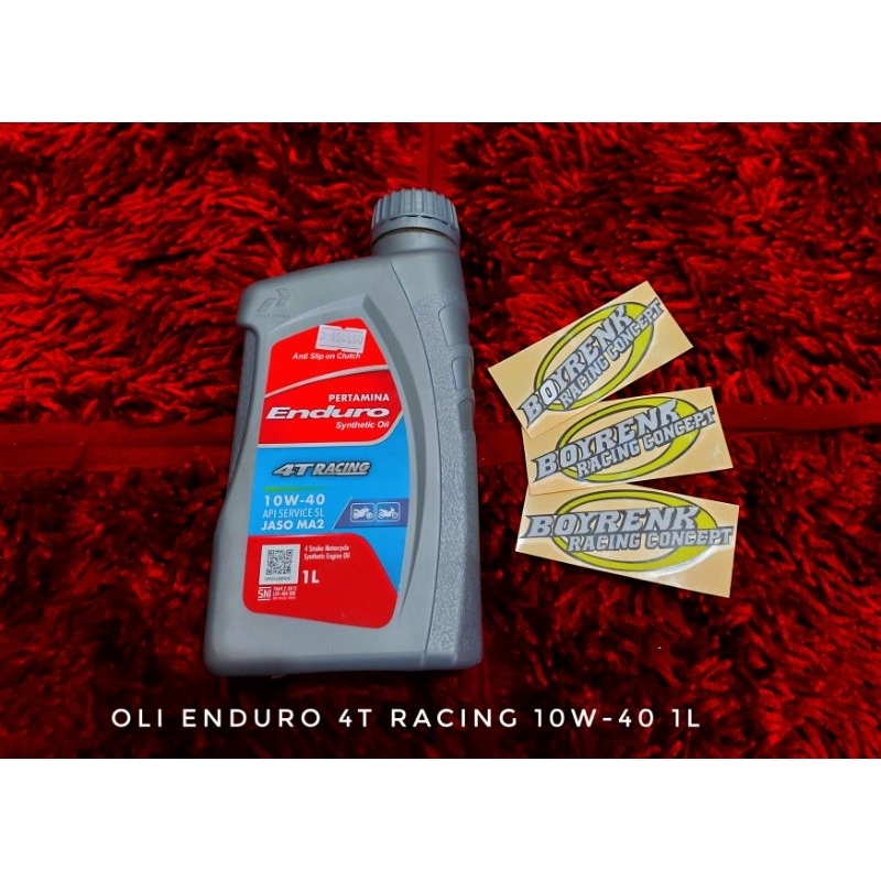 OLI ENDURO RACING 4TAK 1LITER SAE 10W-40 -BOYRENK RACING CONCEPT