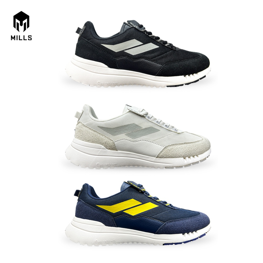 GRATIS ONGKIR !!! SEPATU LARI RUNNING ORIGINAL MILLS REVOLT RAZE 3 WARNA TERBARU DISKON OJANSPORT
