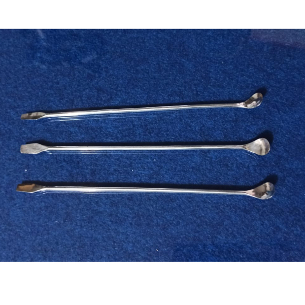 Spatula Stainless  / Spatel Stainless 18-20 cm / Spatula Medis / Spatula Lab / Sendok Kimia