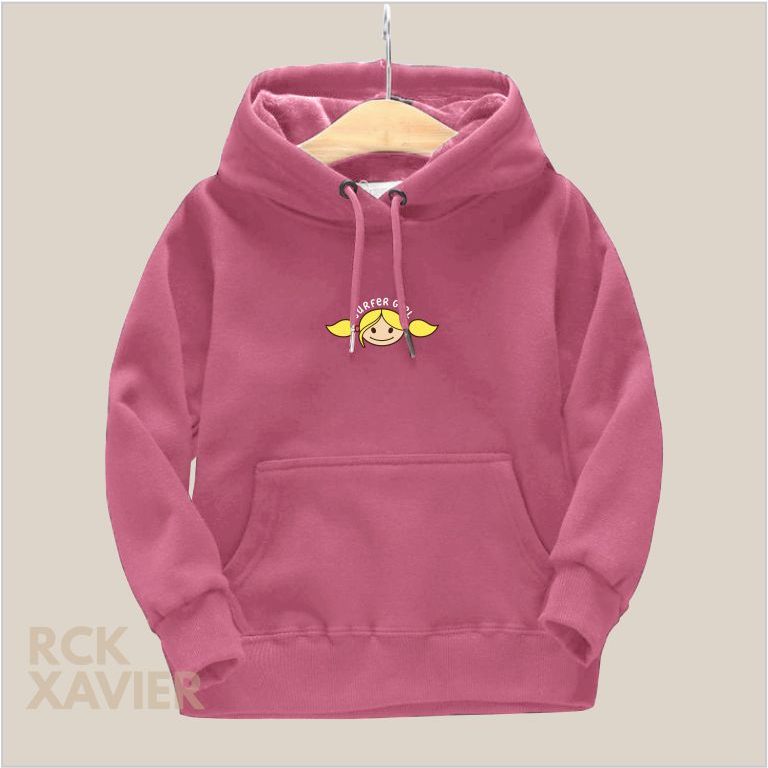 Sweater Hoodie anak Laki-laki perempuan LOGO FLEECE TEBAL