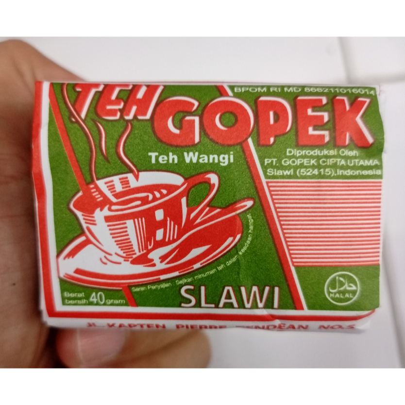 

Teh Gopek tubruk khas slawi 40 gram