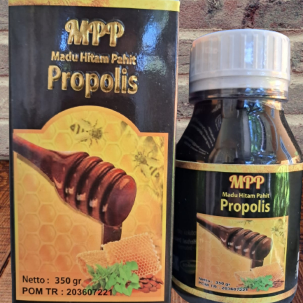 Mujarob Madu Hitam Pahit Propolis Untuk Meringankan Gejala Kencing Manis Pegal Linu Insomnia Dan Meningkatkan Stamina