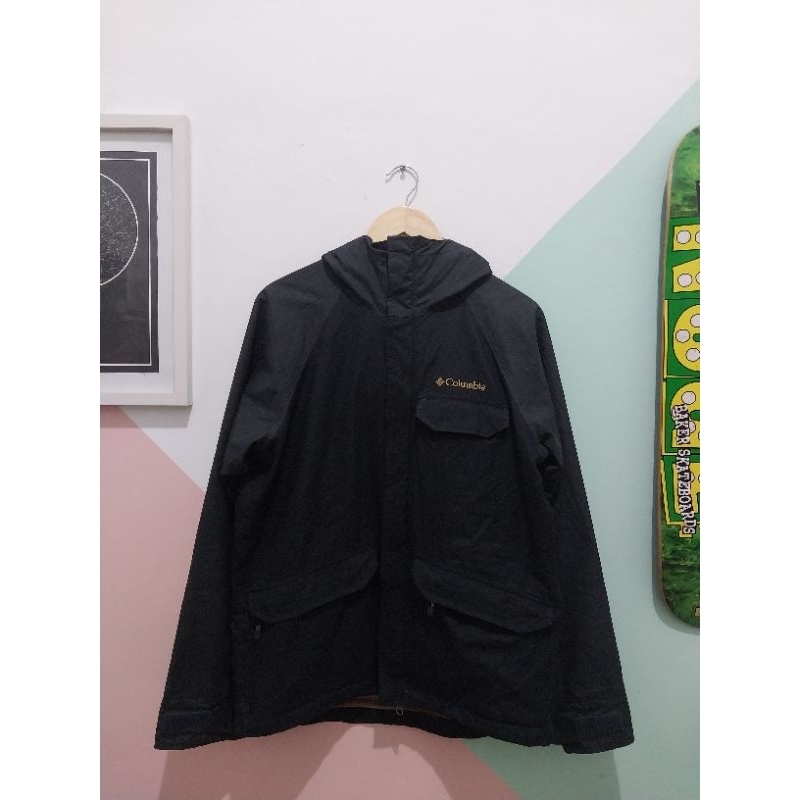 Jacket Outdoor_RARE_Columbia Outdoor Jacket with Omni Heat Technology " Boho Pattern Inside "