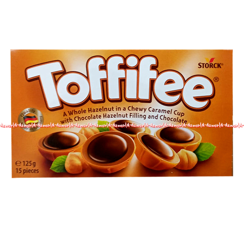 

Storck 15pcs Toffifee a Whole Hazelnut In Caramel Creamy Nougat 125gr Permen Naget Karamel Tofife Tofefi Tofifi
