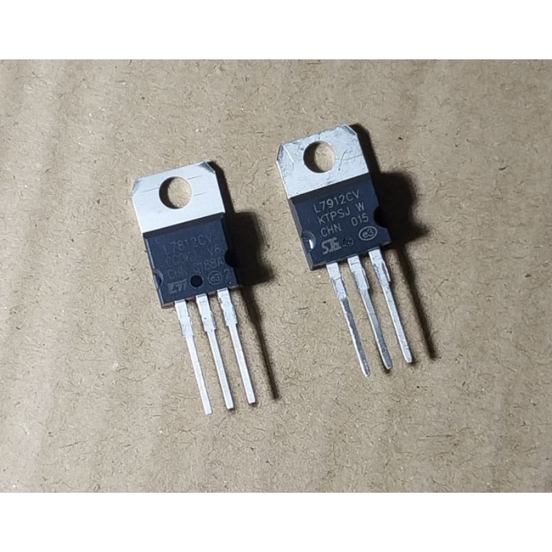 IC REGULATOR L7812 & 7912