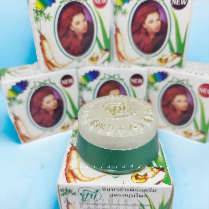 UB Gingseng Ginsara Herbal Pearl Cream Bpom