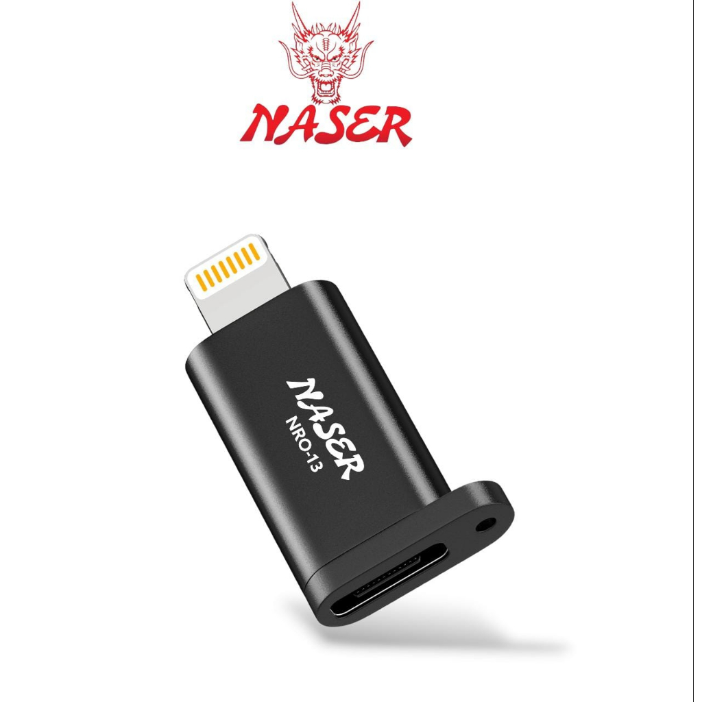 NASER OTG USB TYPE C TO LIGHTNING NRO-13 / Adaptor Converter Type C to Lightning / Connector Usb