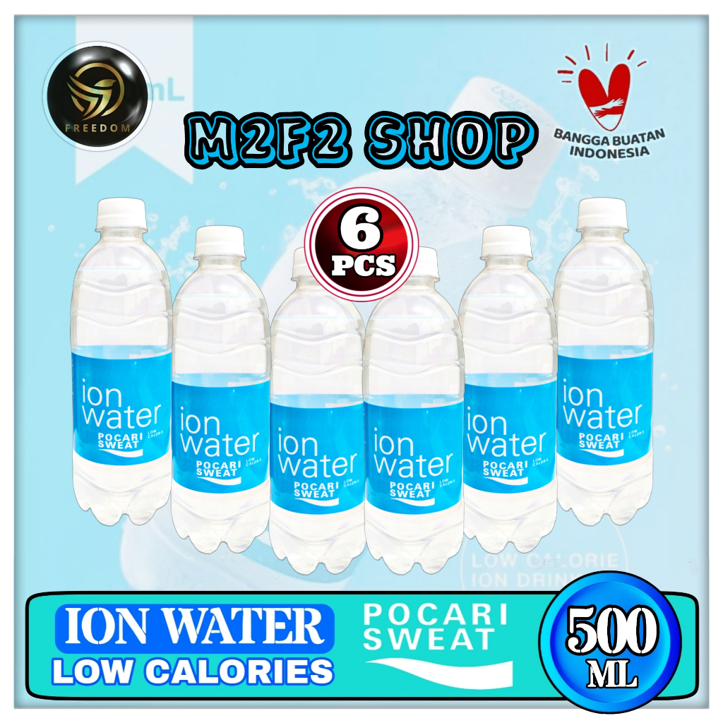 

Pocari Sweat ion Water Botol Pet - 500 ml (Kemasan 6 Pcs)