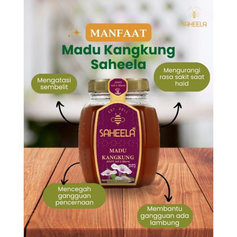 

Madu Kangkung 500gr | Madu Murni Saheela