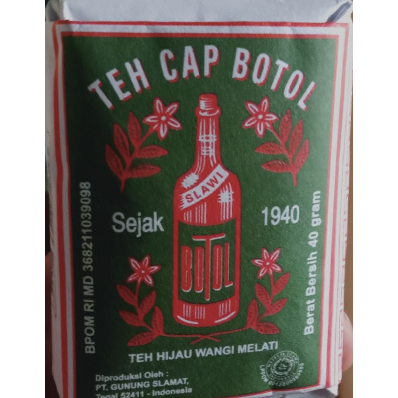 

teh tubruk cap botol