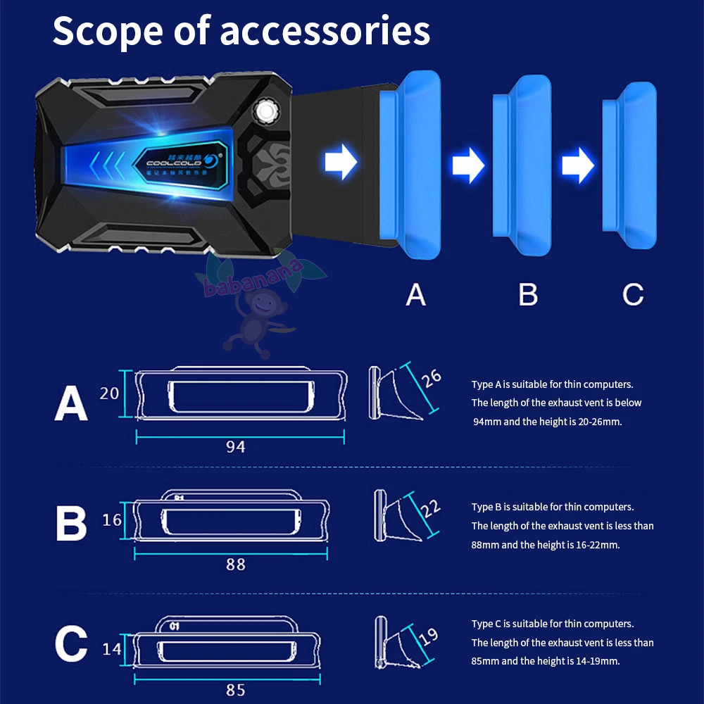 LAPTOP EXTRA COOLER PENDINGIN ANTI PANAS OVERHEAT KIPAS FAN COOLING