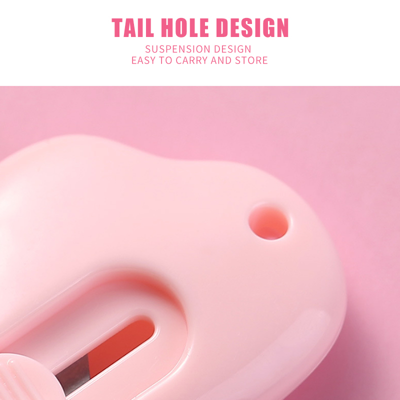 Cutter MIni Motif Awan Papper Cut Mini Viral Karakter Lucu Pisau Cutter Awan Cutter Mini Pembuka Paket