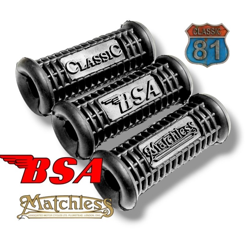 KARET PEDAL KICKSTARTER ARIEL BSA MATCHLESS AJS NORTON TRIUMPH