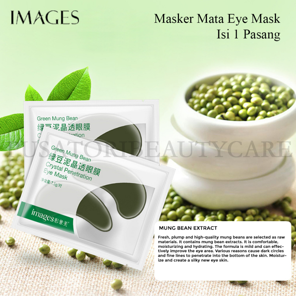 IMAGES Masker Mata Eye Mask Isi 1 Pasang