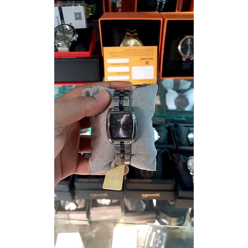 JAM TANGAN RANTAI CEWEK ORIGINAL LORENZO