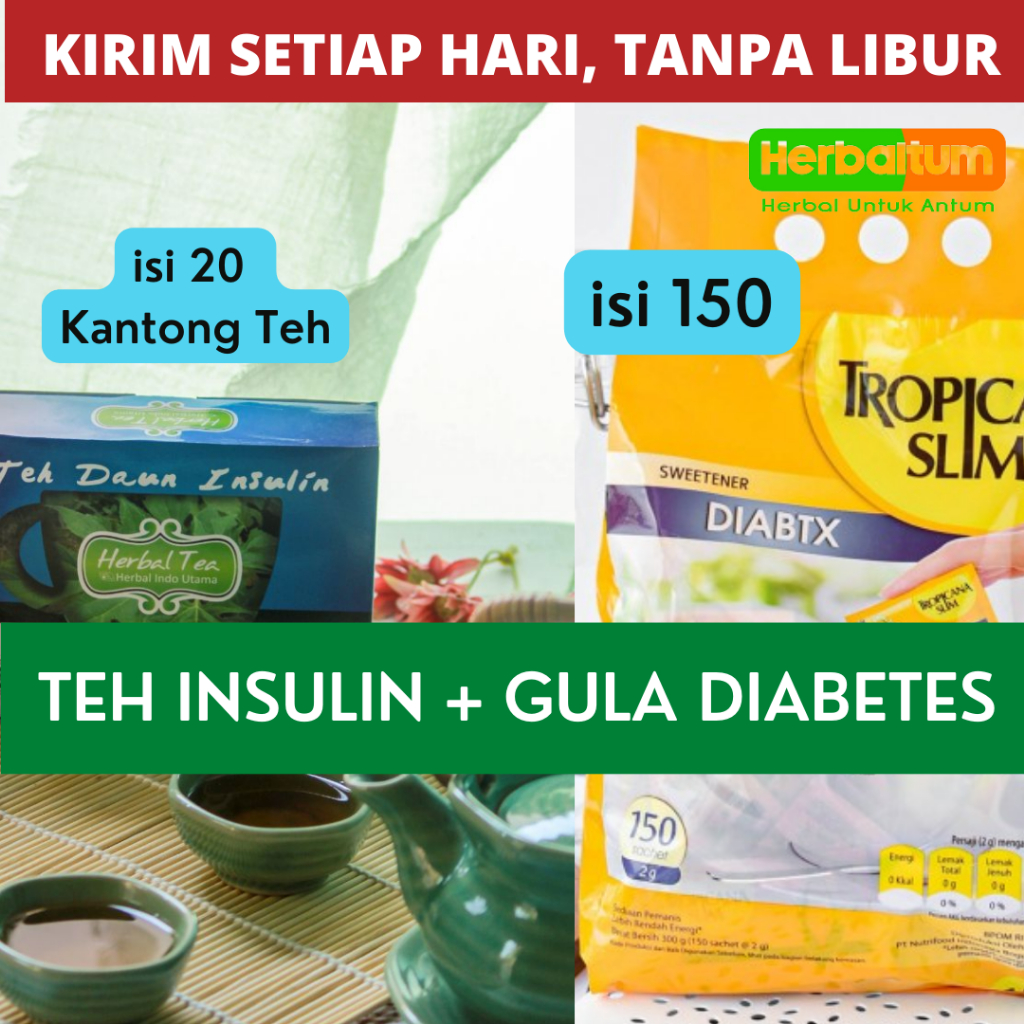 

Tropicana Slim DIABTX untuk Diabet Diabetes Diabetesi isi 50 100 150 Sachet - Tropikana Slim
