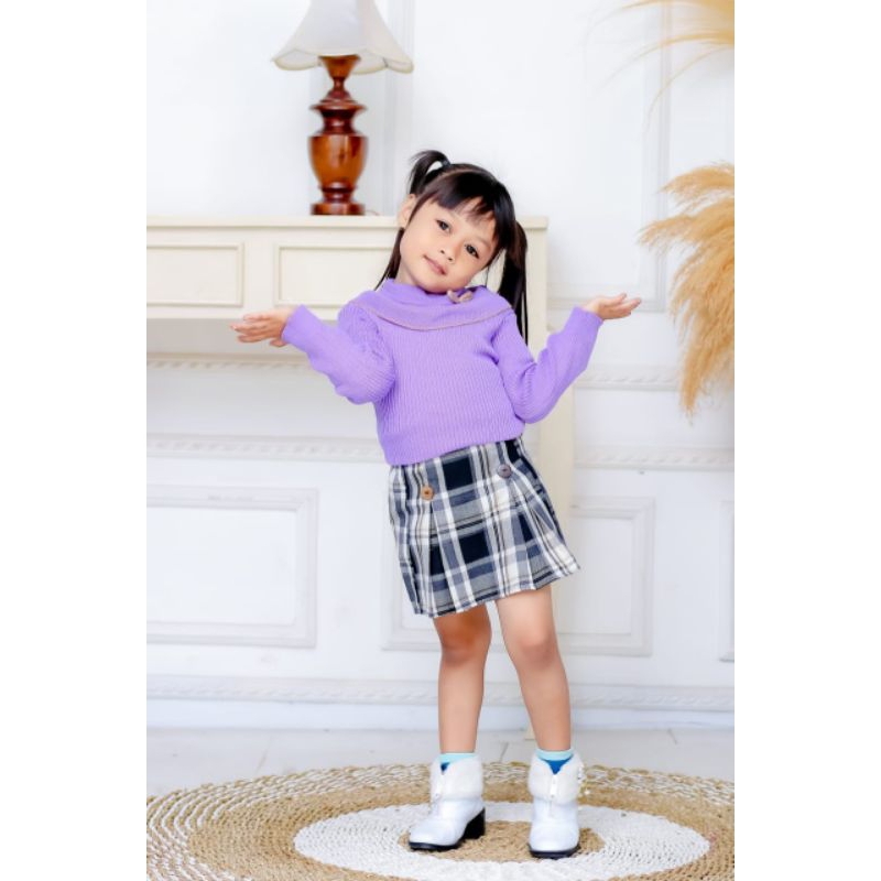 SWEATER RAJUT NATASYA OUTERWEAR ANAK PEREMPUAN