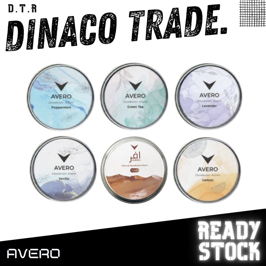 AVERO Natural Deodorant Balm