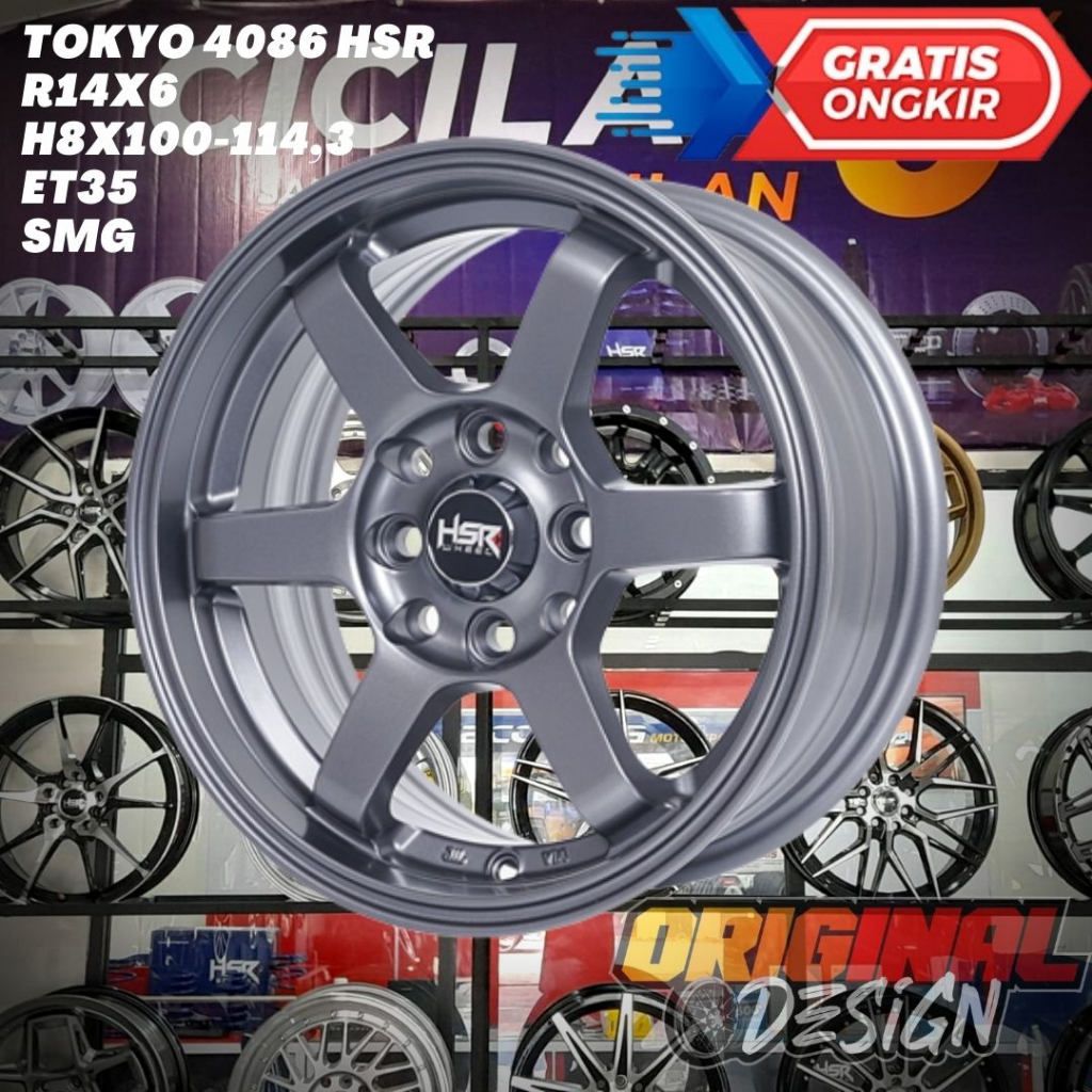 Velg Mobil Kijang LGX , Evalia , Carry Futura , HSR Tokyo Ring 14 Murah