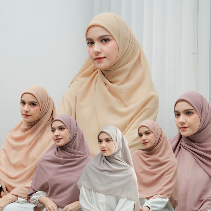 Anira Square Syari Hijab Segiempat Syari Hijab Syari Ceruty Babydoll