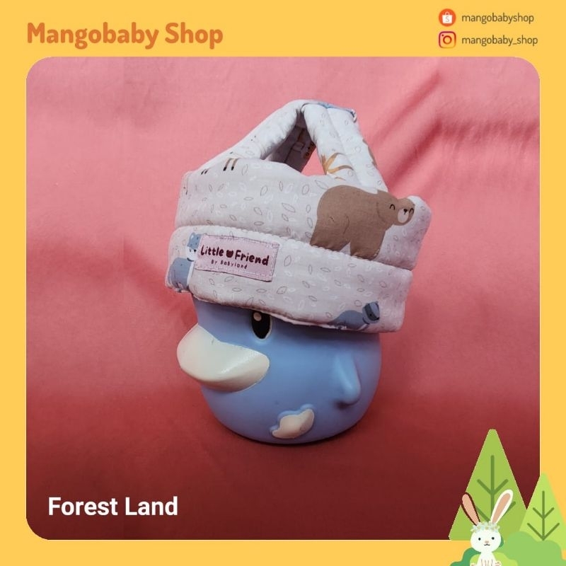 BABYLAND BANTAL PELINDUNG kepala bayi anak anti benturan HELM ANTI JATUH baby head protector babyland topi