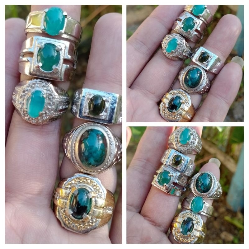 BATU BACAN DOKO ASLI 100% NATURAL.CINCIN BATU BACAN