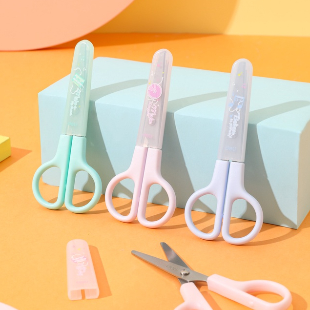 

R2GO - Deli CZ505 School Scissor X Agnez Mo / Gunting Sekolah Desain Lucu