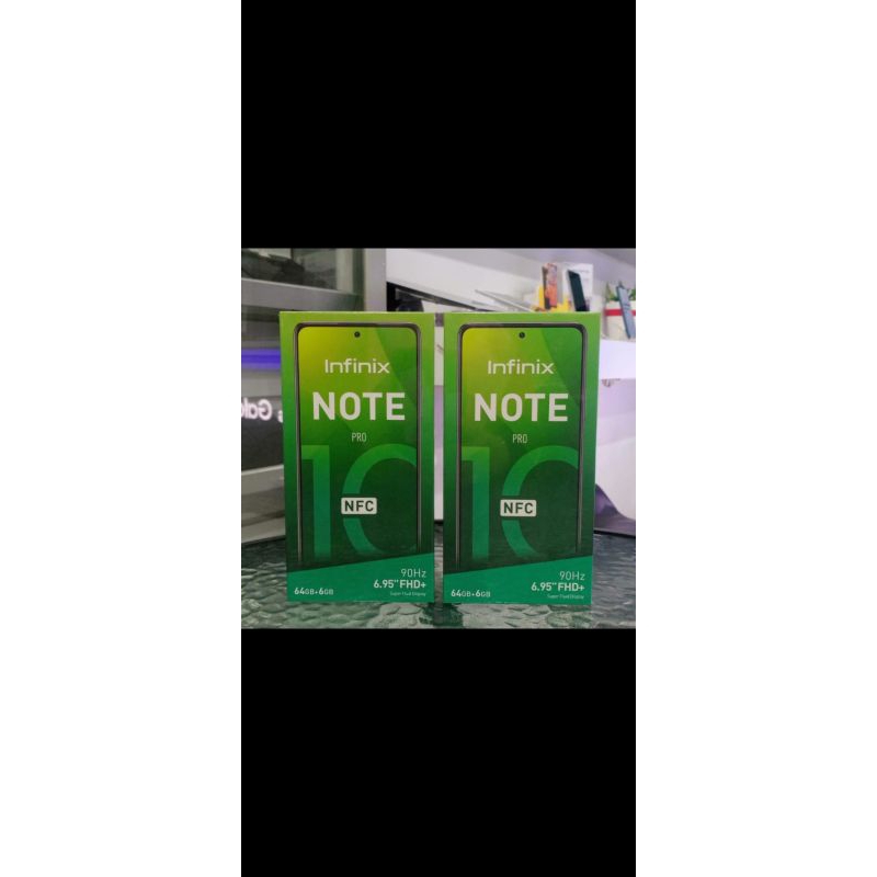 NEW INFINIX NOTE 10 PRO 4/64GB GARANSI RESMI