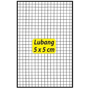 Ram jaring besi stainles stell 50cm × 150cm