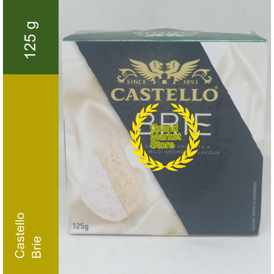 

Castello Brie Cheese 125gram Keju Soft Keju Castelo Keju Sapi