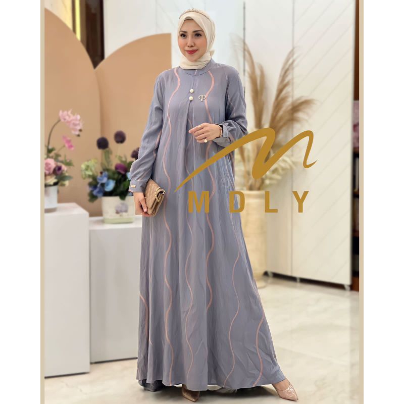 Gamis Dress Wanita Rasha Dress by Mdly