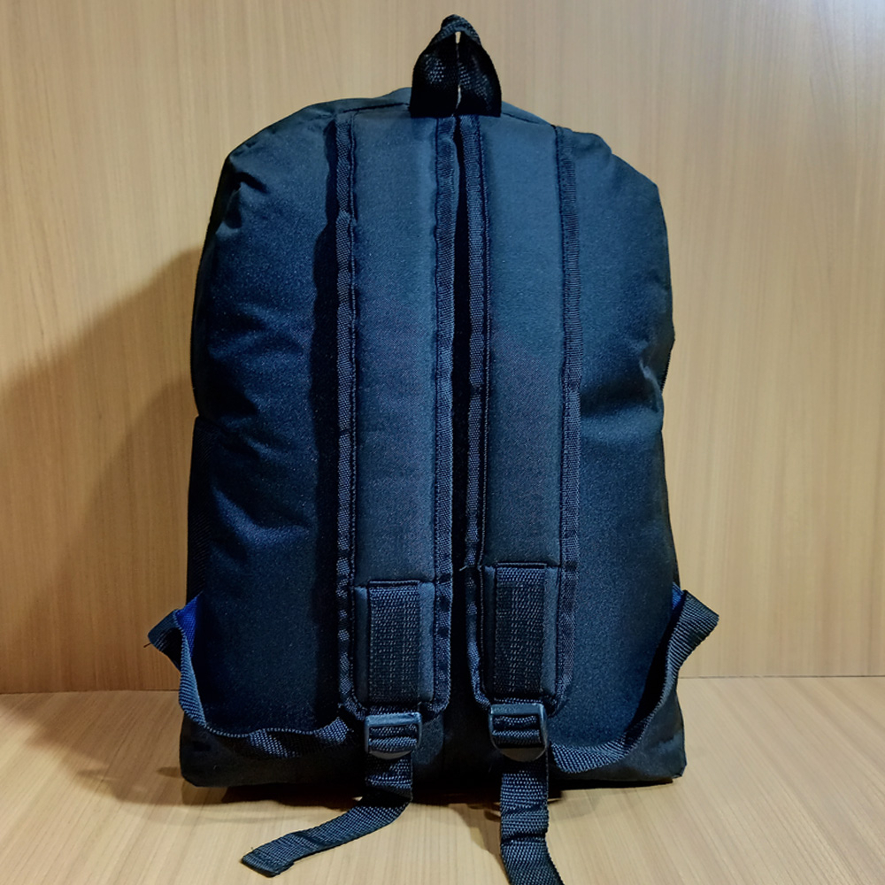 TAS RANSEL PRIA&amp;WANITA DISTRO ERIGO  BLACK TAS SEKOLAH TAS HARIAN