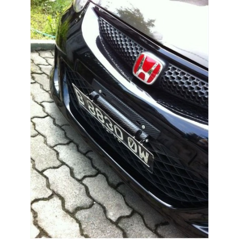 Tatakan Plat Nomer JDM / Dudukan Plat Nomer JDM / Plat JDM Carbon