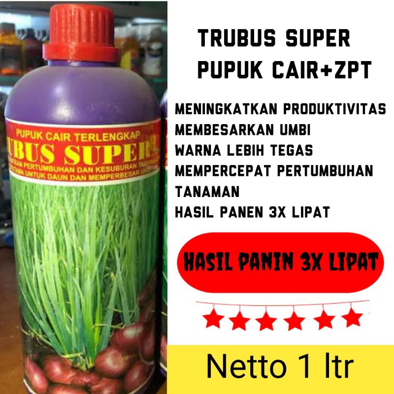 pupuk caiir trubus super,obat pupuk daun,pupuk sprai trubus obat penyubur tanaman
