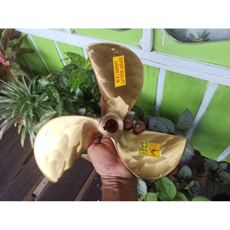 kipas kapal kuningan knd 230