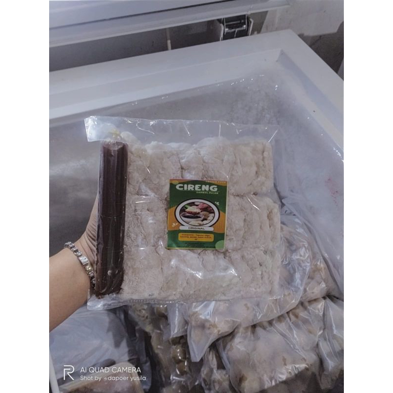 

Cireng original krispy isi 30 ll Sambal Rujak