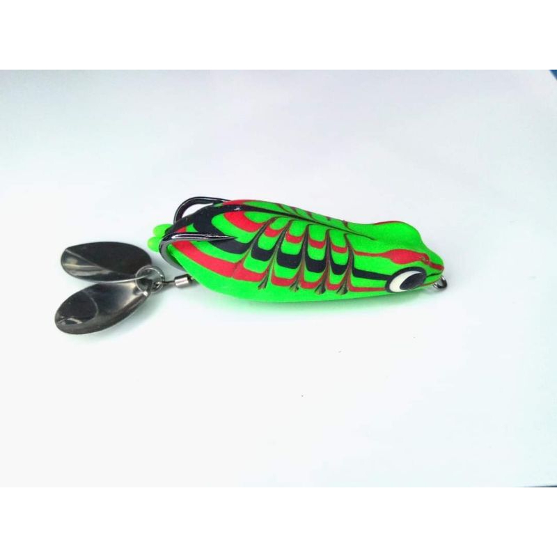 Soft frog 5cm RF lure lembut double blade