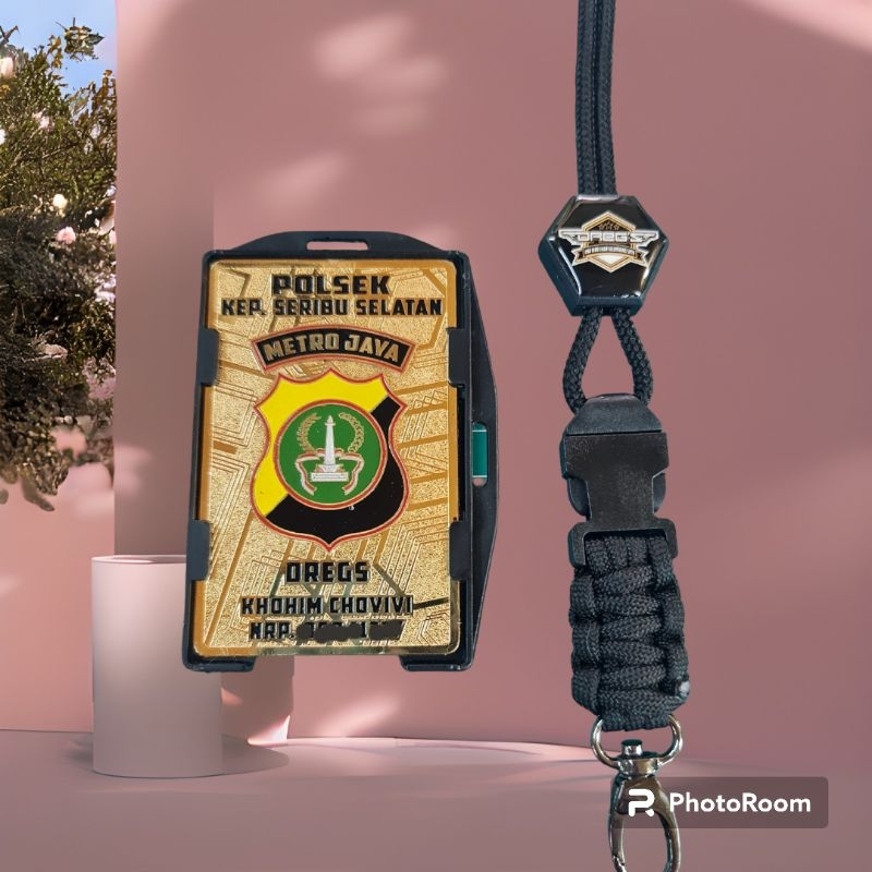 

id card plat peneng holder logo POLDA