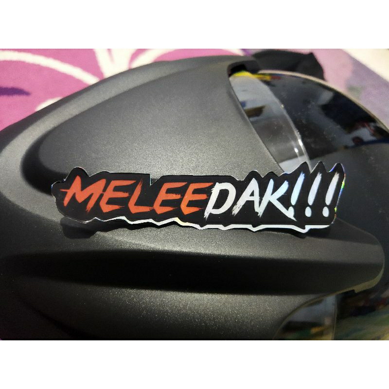 stike meledak / stiker motor , heml , laptop dll