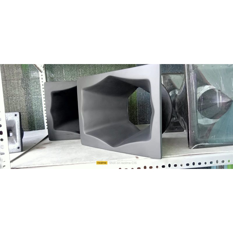 horn dds 10 inch , bahan fiber cor tebal